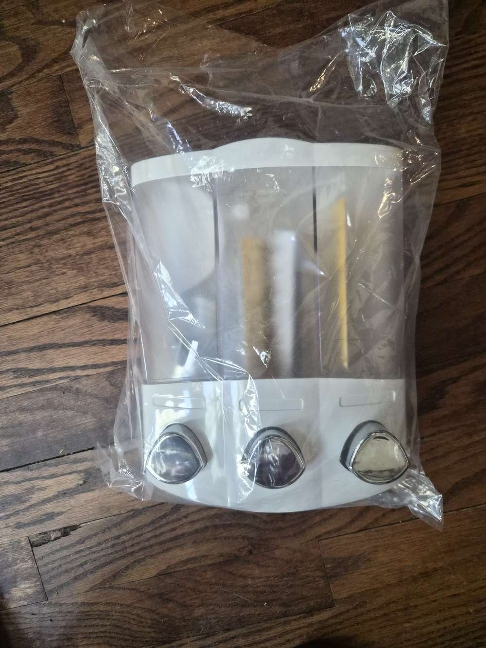 Better Living Trio Shower Dispenser | 3 Chamber Wall Mount | NEW